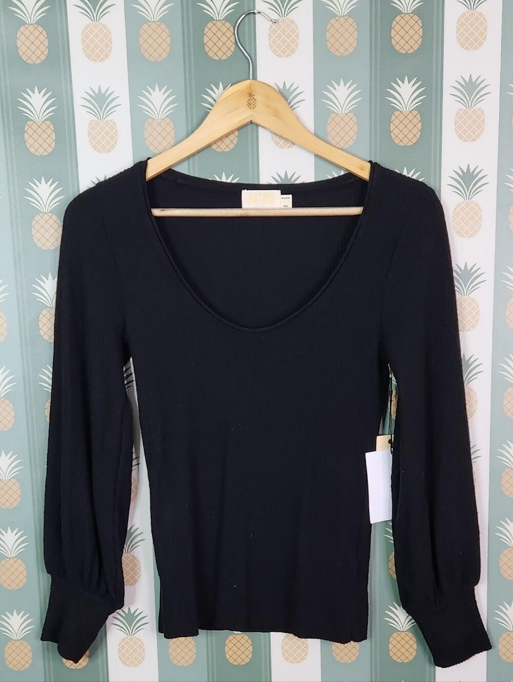 Nation LTD Serah Ribbed Top